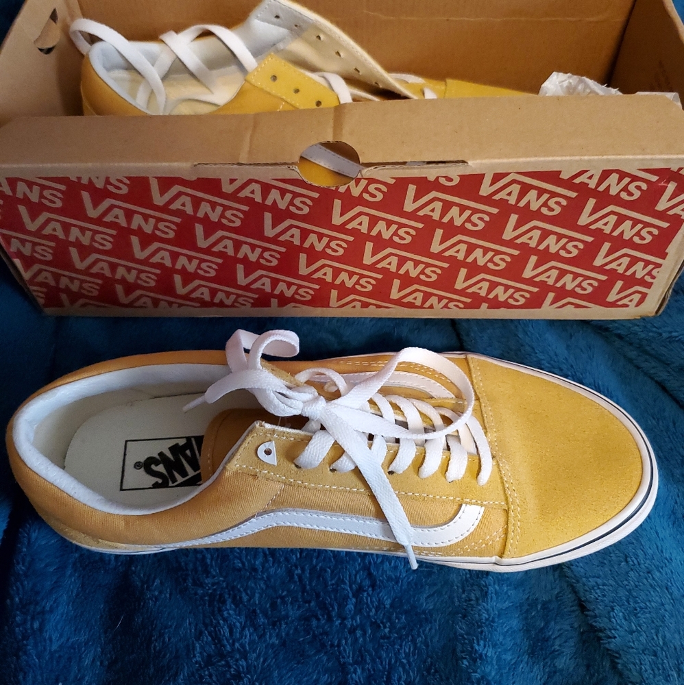 Van's mustard yellow